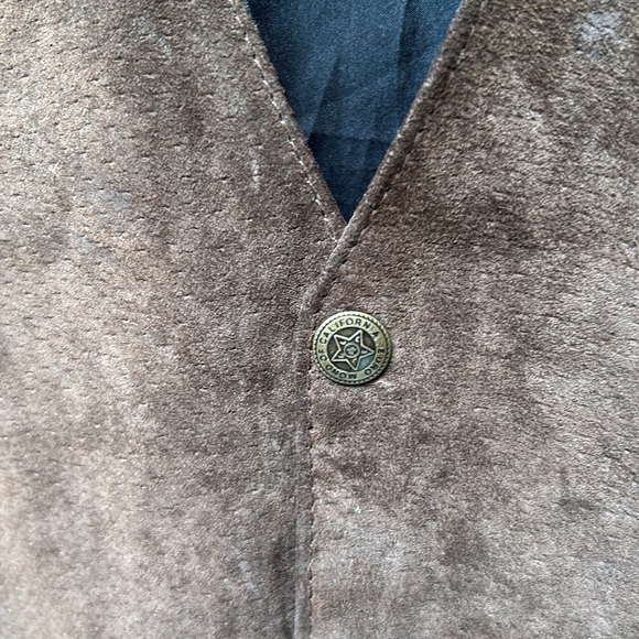 Vintage Scully Suede Leather Vest - Picture 3 of 12
